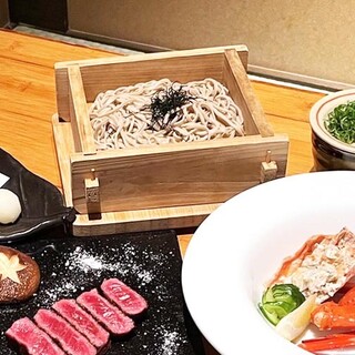 We use plenty of local ingredients such as Daisen soba!