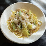 トレカバロ - 福岡県産『古処鶏』煮込みソース高原野菜スパゲッティー