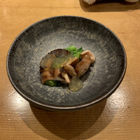鮨 しゅんぺい - 明石産煮だこの土佐酢ジュレがけ