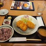 とんかつ 伊達かつ - 三元豚&メンチカツ御膳(税込1,280円)