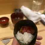 鮨 さいとう - 粗挽きトロたく