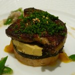 デザミ - フォアグラを3種の調理法で　テリーヌ、フラン、ソテー （2,800円）