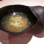  いわ - あおさ汁
      