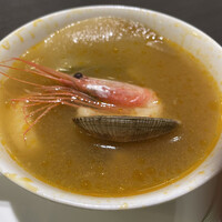 中国料理 桃李 - フカヒレの姿蒸しスープ