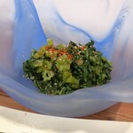 シウマイ堂 正屋 - 大根の葉っぱのアテ