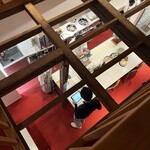 eos - 2階から厨房みえる