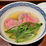 馳走 啐啄一十  - 【写真⑮】イチボの出汁しゃぶ