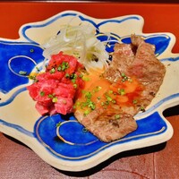 馳走 啐啄一十  - 【写真㉒】シダレのすき焼き、ラムシン