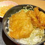 そば屋てんとろ - ミニトリ天丼