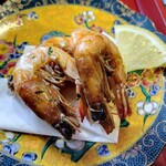 AQUA DINING CAFE 瓢黎 - 海老の磯辺揚げ