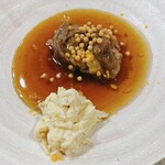 奈良 - 白子と牛肉