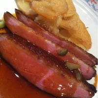 ビストロ ボンファム - 鴨胸肉のロースト