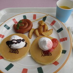 山木綿 - 料理写真:しろっくまんパンケーキ
