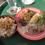 はてな 代官山 - 御飯は七分づき