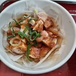 四日市ヒモノ食堂 - 小皿のバンバンジー