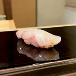 鮨 にしむら - 3日熟成の石垣鯛