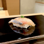 Sushi Nishimura - 1週間熟成の天然縞鯵