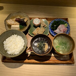 鯛樹 - 宇和島鯛飯定食　¥1,800