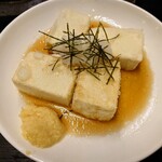 じゅうじゅう亭 - 揚げだし豆腐450円