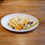 Takoraisukafekijimunaxa - 4種のチーズオムタコ