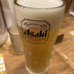 天下一品 - 生ビールはスーパードライ