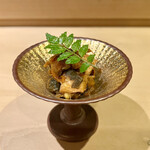 鮨 にしむら - うなぎと赤貝の肝の佃煮