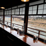 五十鈴川カフェ - 店内の風景　2023.2