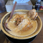 麺屋壱正 - 九州麦味噌らーめん+炙りチャーシュー