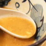 秋葉原つけ麺 油そば 楽 - スープ割りまで美味しく頂きました。