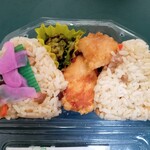からあげ大吉 - 料理写真:おにぎりとから揚げ