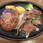 Suteki No Don - ハンバーグ&切り落としビーフランチ