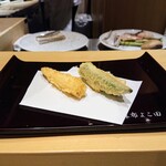 天冨良 麻布よこ田 - ヤングコーン＆おくら