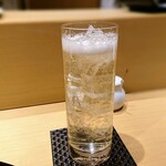 天冨良 麻布よこ田 - 余市ハイボール