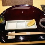 天冨良 麻布よこ田 - 塩とレモンで