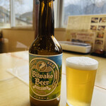 Kutsuki Satoyama Resutoran Tenkuu - ◎高島の美味しい水を原料とした地ビールのびわ湖ビールは美味かった❗️