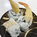 魚べい - えび天巻 110円