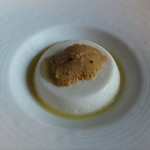 ヴィラ・デル・ソル - (2013/6)アスパラガスのブランマンジェ　紫雲丹添え