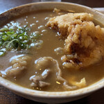 たからや - "とり天カレーうどん３００ｇ１２００円"