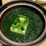 ムスブ田町魚金 - 青海苔豆腐