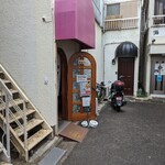 なないろ食堂 - 店前