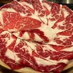 しゃぶせん - ランチ_国産牛リブロース150g