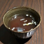 炭焼き 銀座まつもと - 自家製コンソメスープ