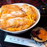 喜久家 - カツ丼　大盛り　（ご飯2合）