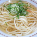 能古うどん - 「かけうどん」（462円）