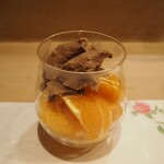 うを徳 - でこぽん + ぽんかん + せとか + チョコレートアイスクリーム