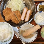 とんかつ＆エビフライ 囲炉裏 - 