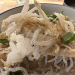 めで鯛食堂 - しらす丼　単品　700円