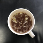 光楽 - 一時期は塩ベースになったけど、やっぱ醤油スープが◎