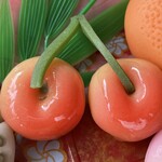 久栄堂菓子舗 - 『お雛菓子』のさくらんぼ