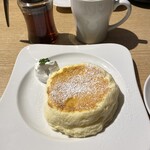 むさしの森珈琲 - ランチのパンケーキ
